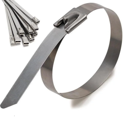 хомут стальной 4,6-200 уп.100