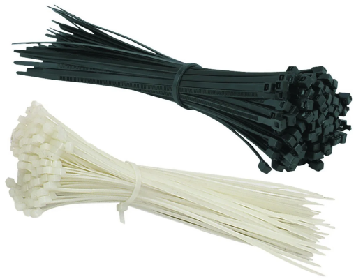 Хомут нейлоновый 5-120 чер. уп.100