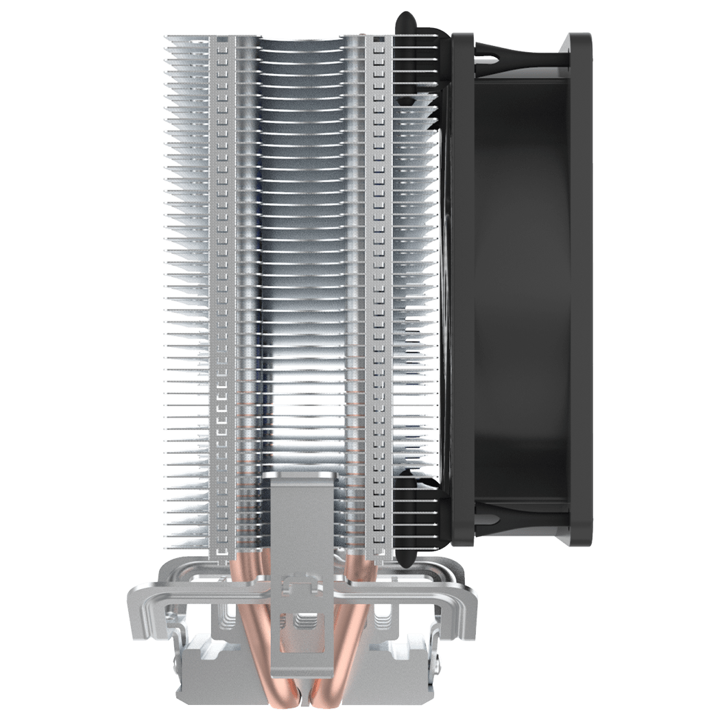 Вентилятор для процессора PCCooler S93 V2 TDP 120W 3-pin 1700/1200/115x/AM5/AM4/AM3 Черный с Синим