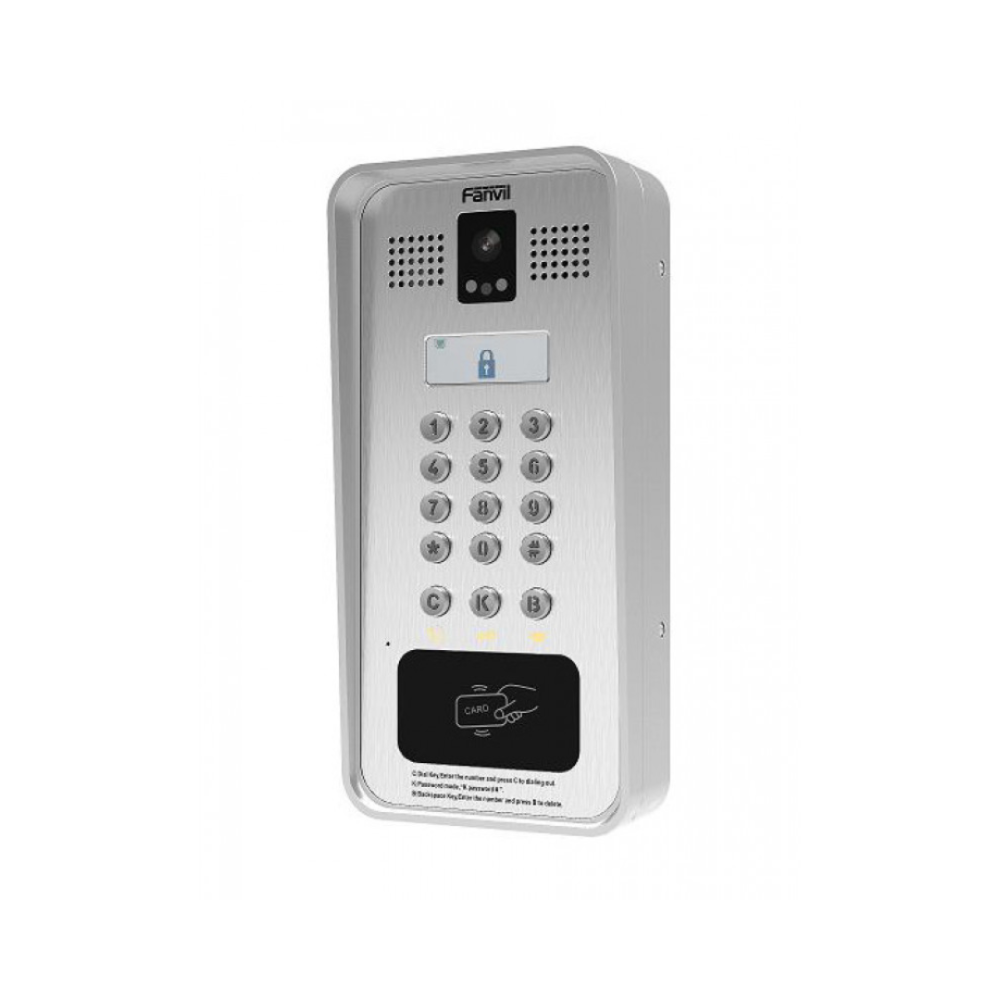 Fanvil i33VF - IP-видеодомофон с клавиатурой, 2-SIP, HD звук, 3 DSS, 10/100 Base-T, PoE, IP65, RFID