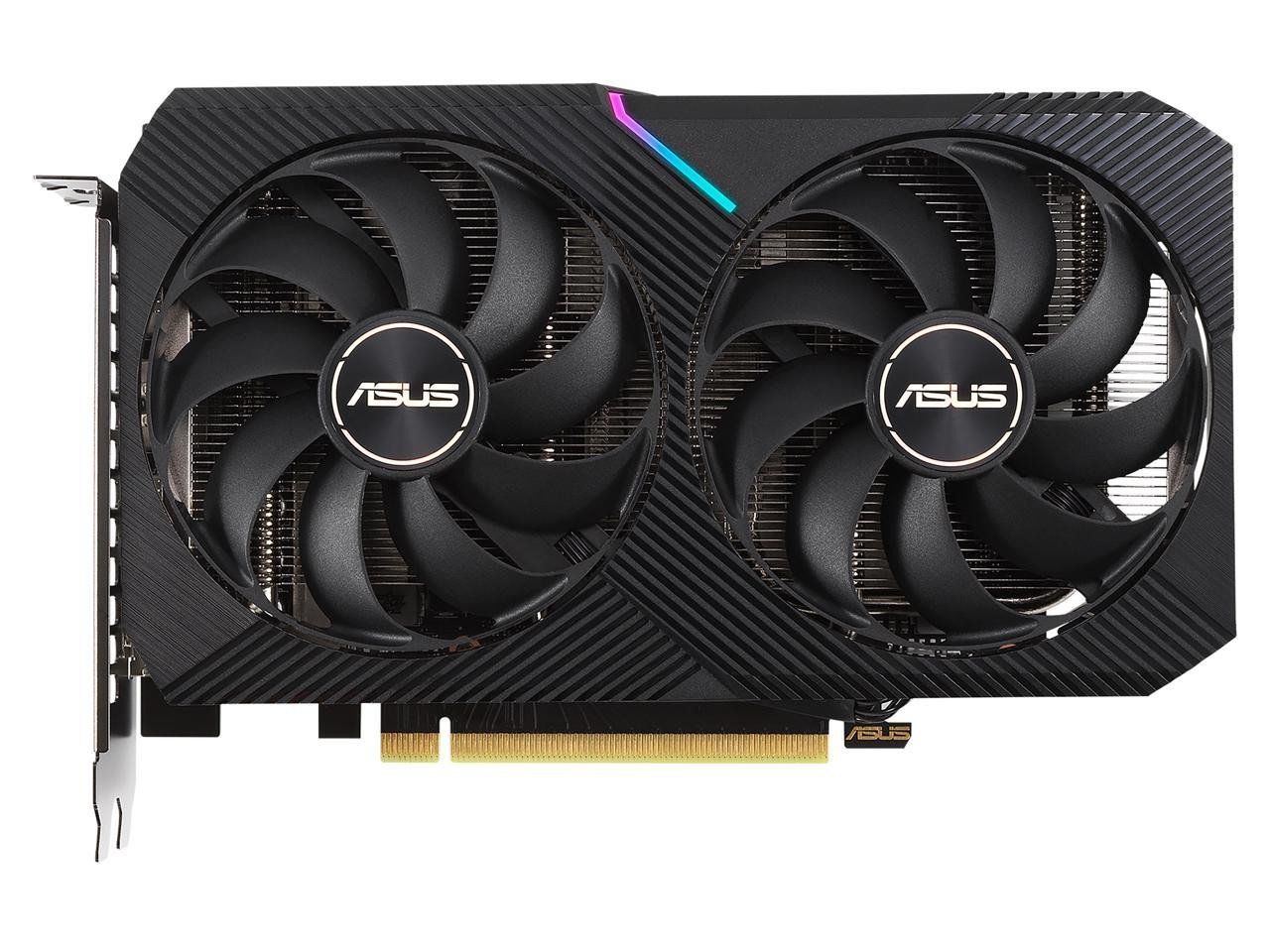 Видеокарта ASUS GeForce RTX3060 OC GDDR6 12GB 192-bit HDMI 3xDP HDCP DUAL-RTX3060-O12G-V2