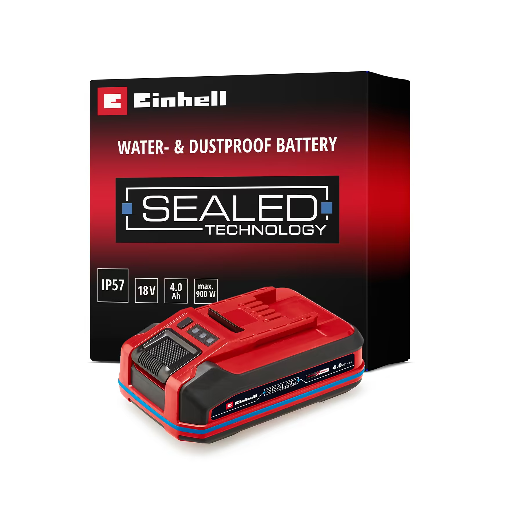 Аккумулятор Einhell 18V 4,0Ah SEALED PXC Plus (4511627)