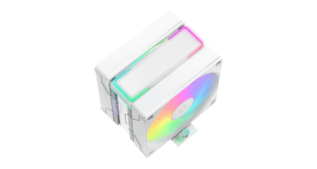 Вентилятор для процессора Ocypus Delta A40 SE WH Dual Fan ARGB TDP 200W 4-pin Intel/AMD Белый