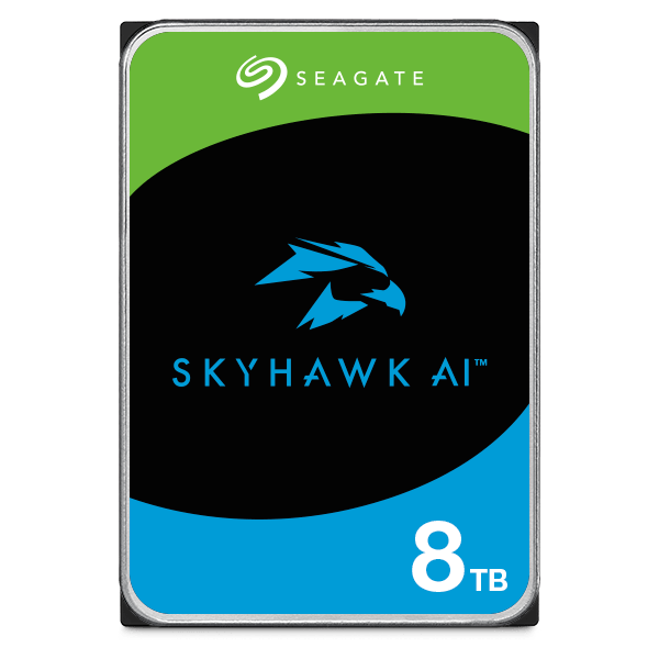 Жесткий диск для видеонаблюдения  8Tb Seagate SkyHawk AI SATA3 3.5" 256Mb ST8000VE001