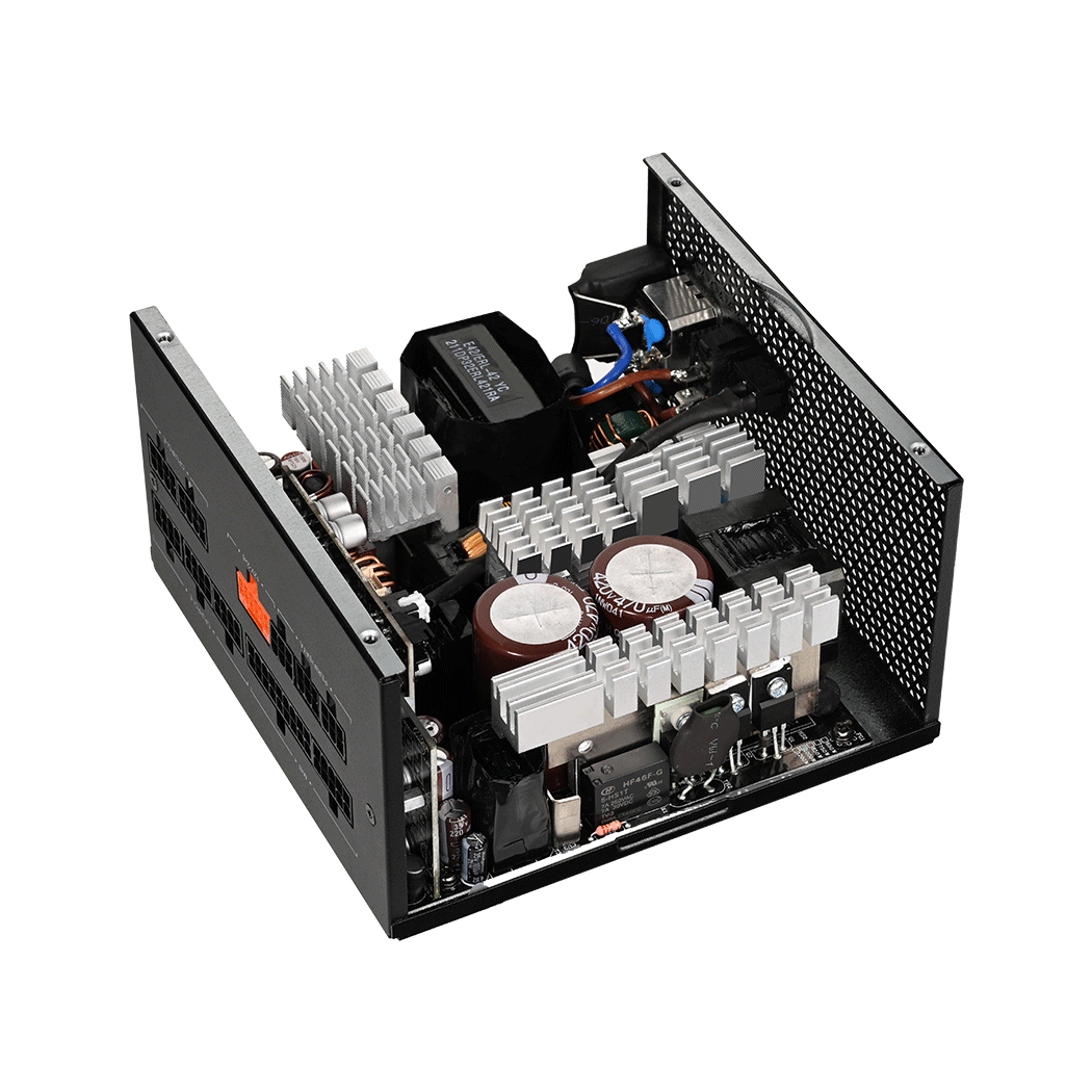 Блок питания PCCooler 1000W, YN1000, Full Modular, 80+ GOLD, 90.5%, Fan 135mm, Черный, P5-YN1000-G1F