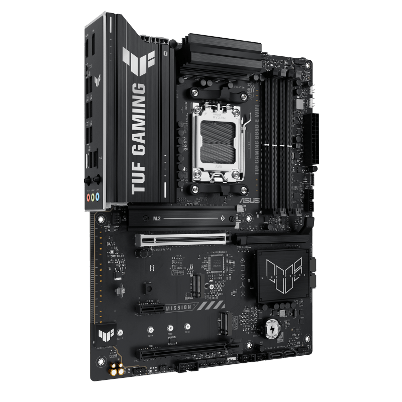 Материнская плата ASUS TUF GAMING B850-E WIFI AM5 4xDDR5 4xSATA3 RAID 3xM.2 DP HDMI USB-C ATX