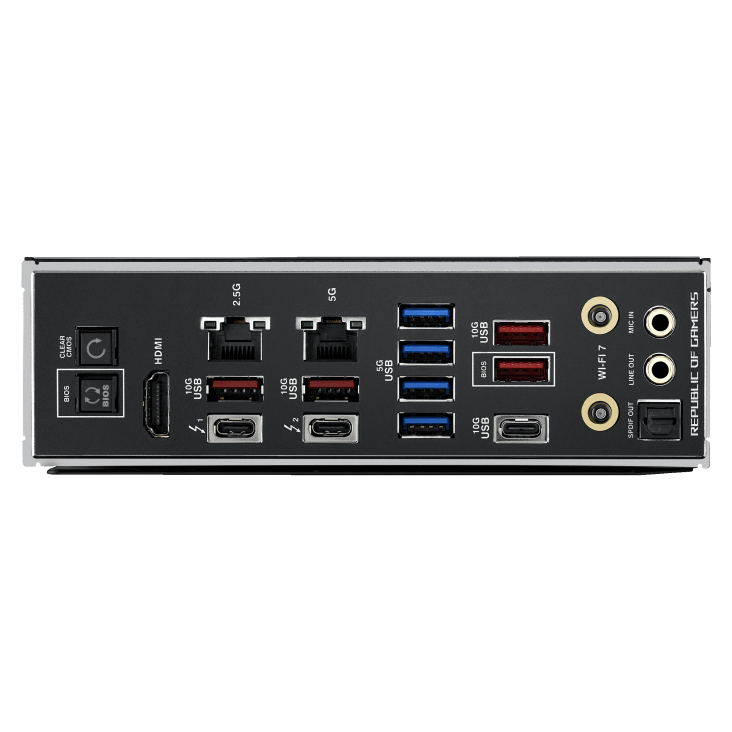 Материнская плата ASUS ROG MAXIMUS Z890 HERO, LGA1851 4xDDR5 4xSATA3 6xM.2 HDMI USB-C ATX