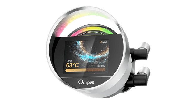 Водяное охлаждение для CPU Ocypus Sigma L36 WH ARGB TDP 300W 4-pin Intel/AMD Белый