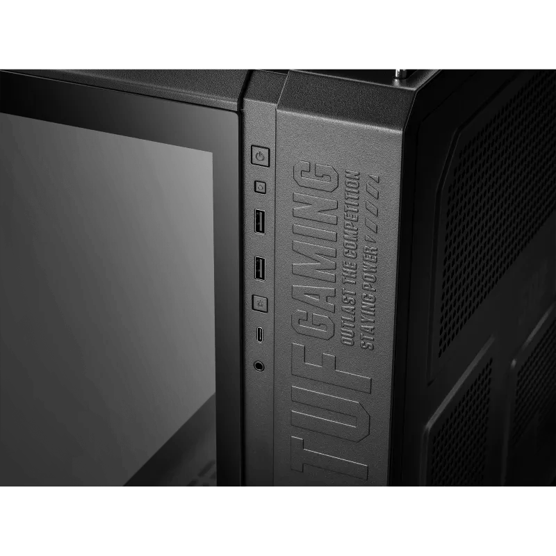 Корпус ASUS TUF Gaming GT502 PLUS TG ARGB BLACK ATX/mATX/mITX GT502 PLUS/BLK/TG//