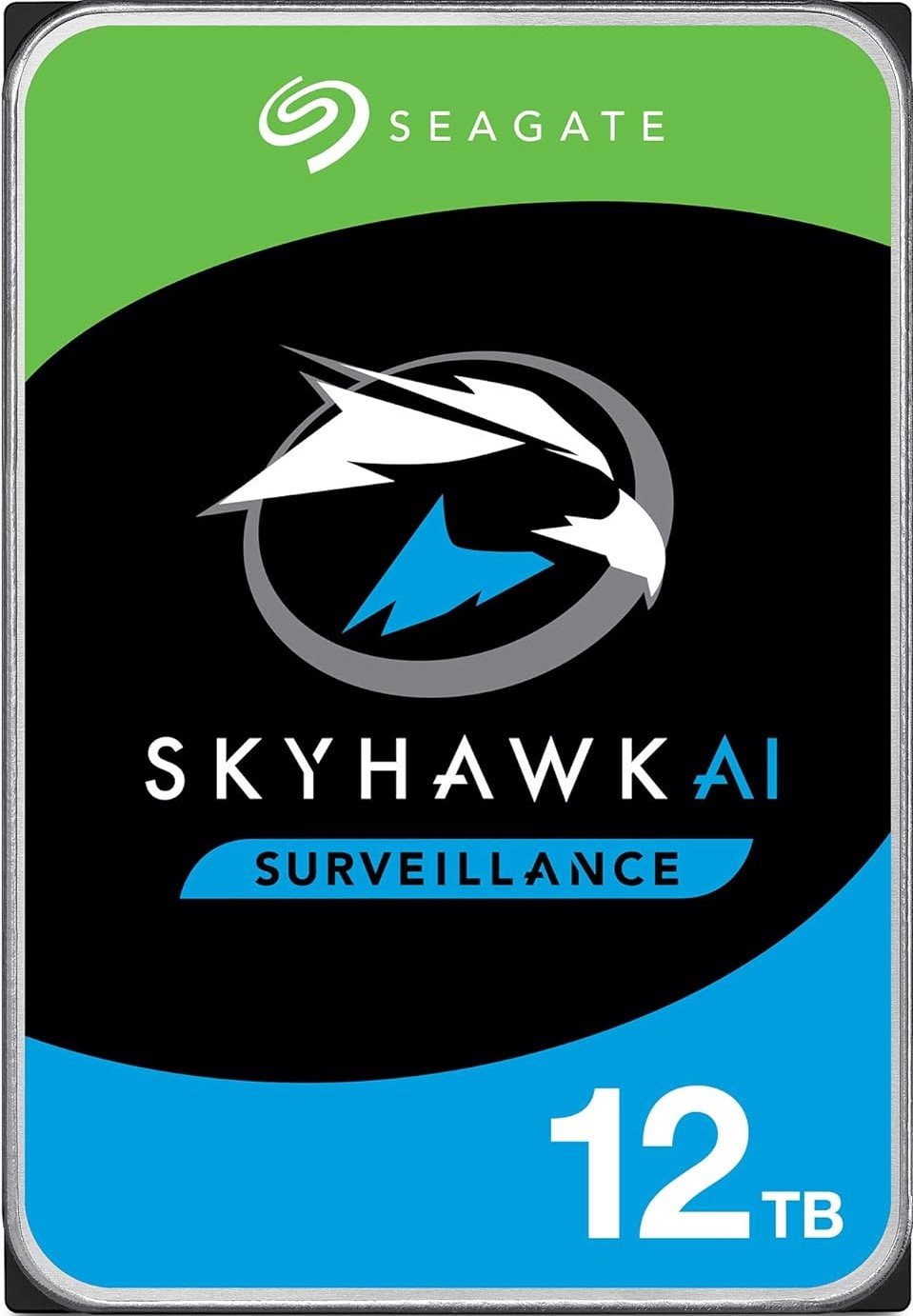 Жесткий диск для видеонаблюдения 12Tb Seagate SkyHawk AI SATA3 3.5" 512Mb ST12000VE003