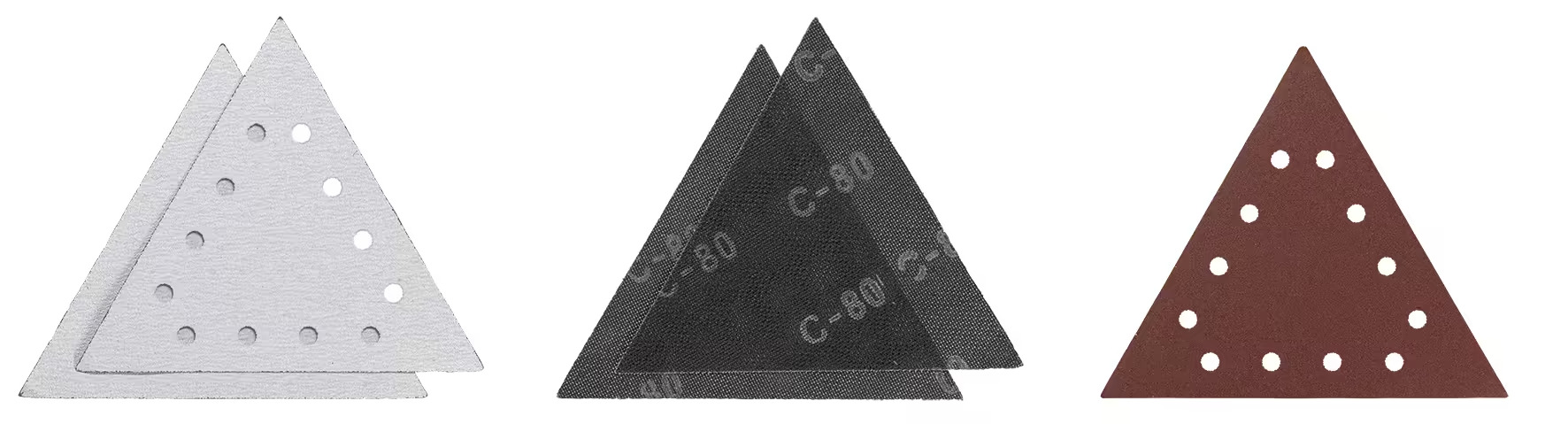 Шлифлисты в комплекте (треуг) Einhell 5 Q-Stick Schei.Delta 287 mm (49491075)