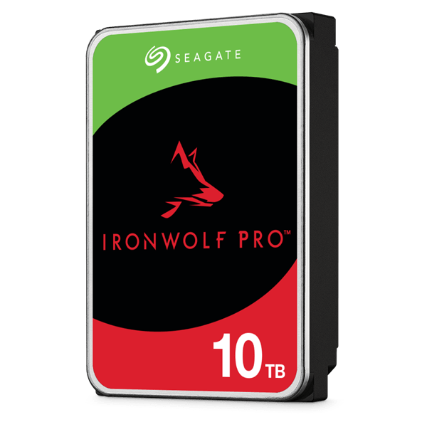 Жесткий диск для NAS систем 10Tb HDD Seagate IronWolf PRO SATA3 3.5" 7200 rpm 256Mb ST10000NT001