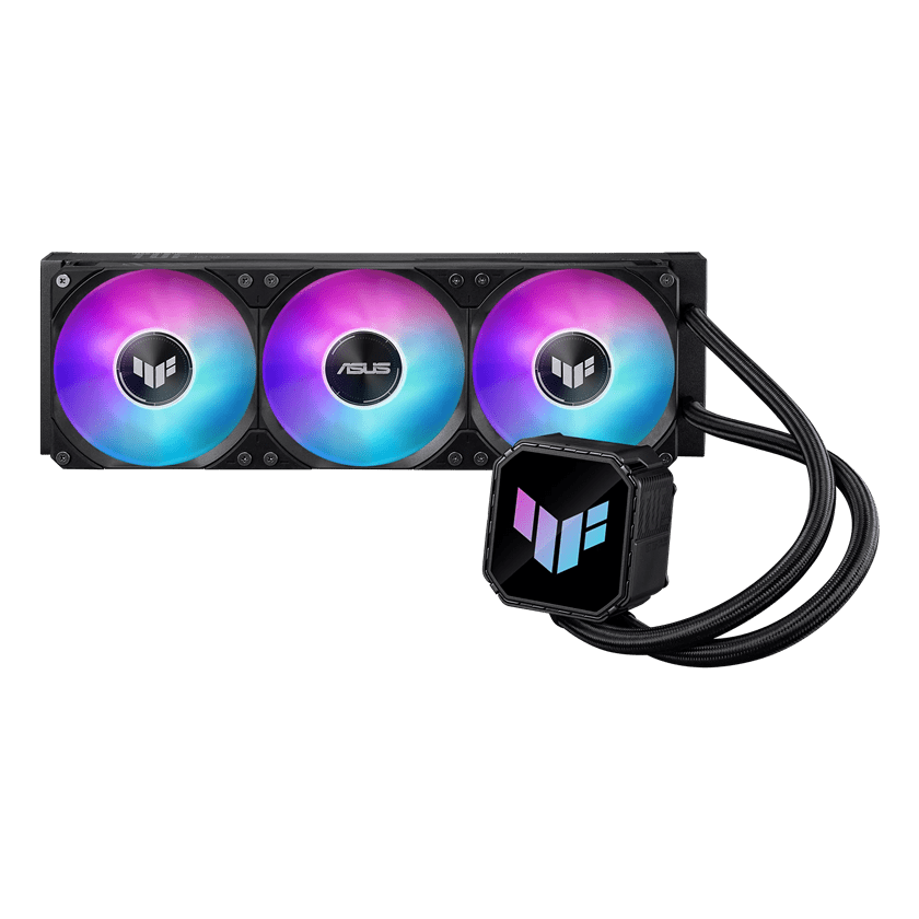 Водяное охлаждение CPU Asus TUF GAMING LC III 360 ARGB 3x120mm Liquid CPU Cooler, PWM, ARGB