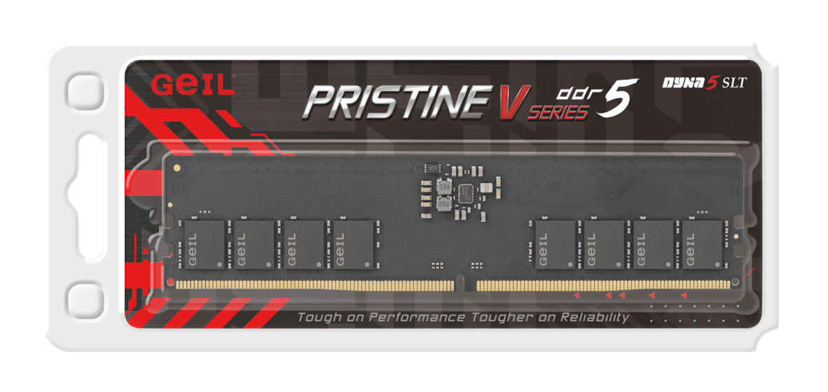 Оперативная память 16GB GEIL 5200MHz DDR5 UDIMM PC5-41600 Pristine V 42-42-42-84 GP516GB5200C42SC