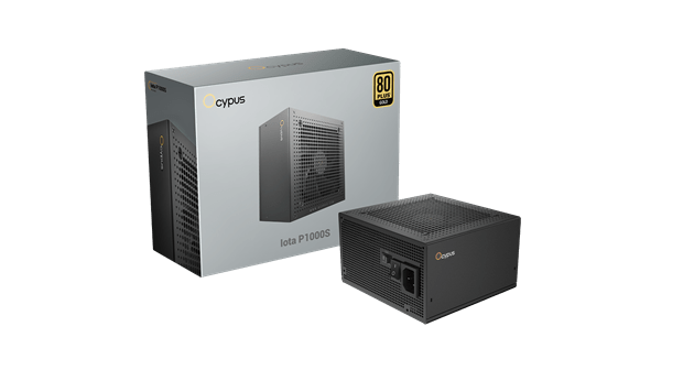 Блок питания Ocypus Iota P1000S 1000W Full Modular, 80+GOLD, КПД 91% Черный,Iota-P1000S-GFFBK025X-EU