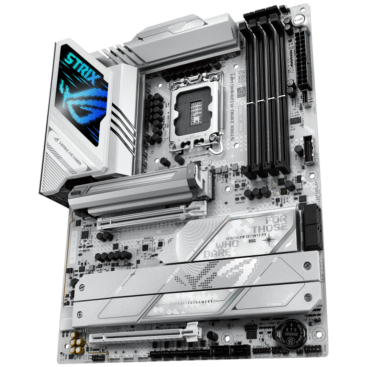 Материнская плата ASUS ROG STRIX Z890-A GAMING WIFI, LGA1851 Z890 4xDDR5 4xSATA3 5xM.2 HDMI DP ATX