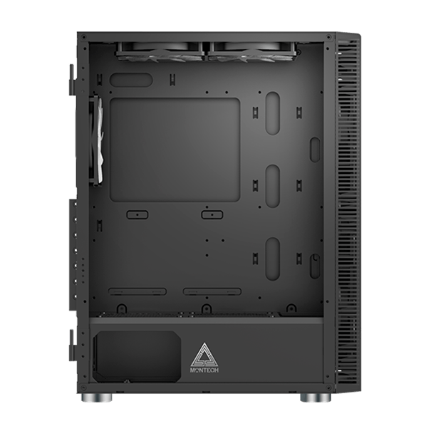 Корпус Montech X3 GLASS (B) ATX/Micro-ATX/Mini-ITX 1xUSB3.0 2xUSB2.0 1xAudio 1xMic Черный