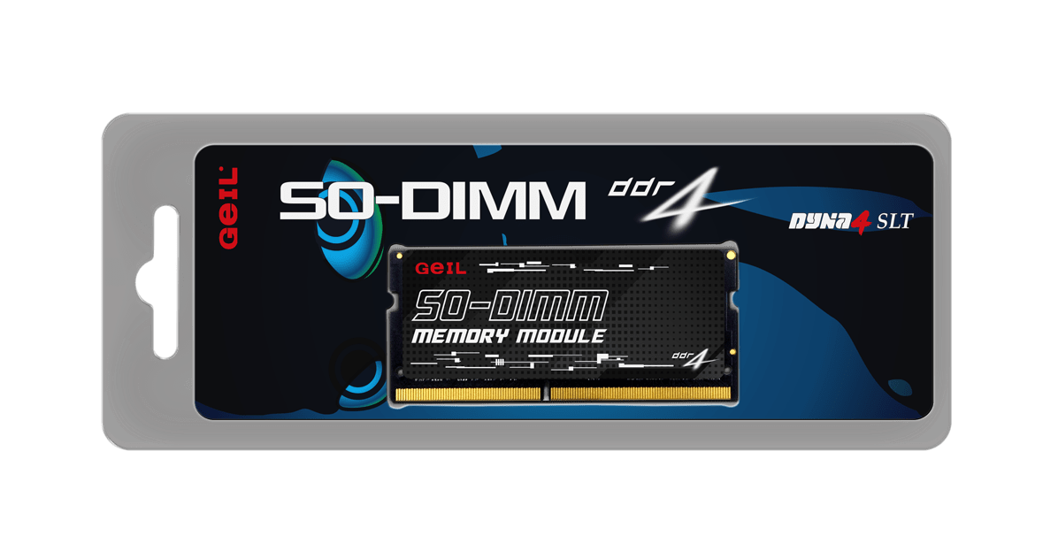 Оперативная память для ноутбука  8Gb GEIL DDR4 2400MHz SO-DIMM PRISTINE SERIES GS48GB2400C17SC
