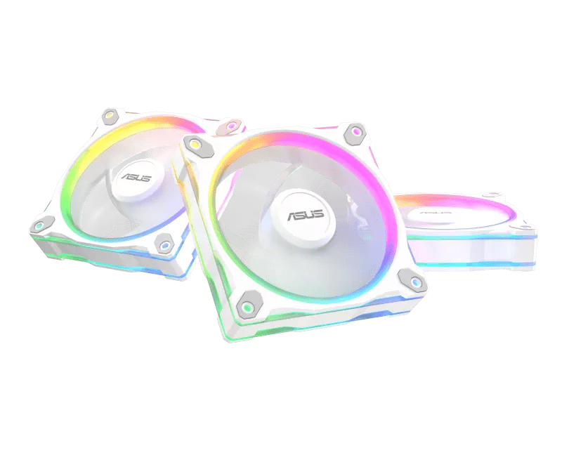 Вентилятор для корпуса ASUS PRIME MR120 FAN ARGB WHITE 3IN1 120x120x28 MR120-1/WH/3 IN 1//
