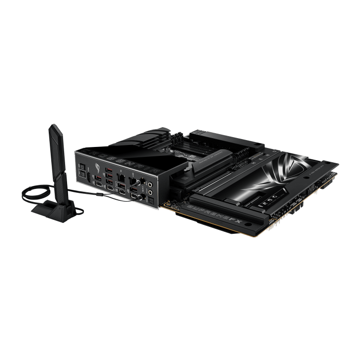 Материнская плата ASUS ROG CROSSHAIR X870E HERO BTF AM5 4xDDR5 4xSATA Raid 5xM.2 4xType-C HDMI ATX