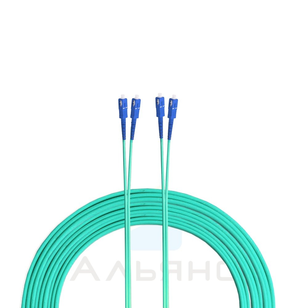 Патчкорд SC/UPC-SC/UPC  2мм MM 50/125 OM3 Duplex - 1 м