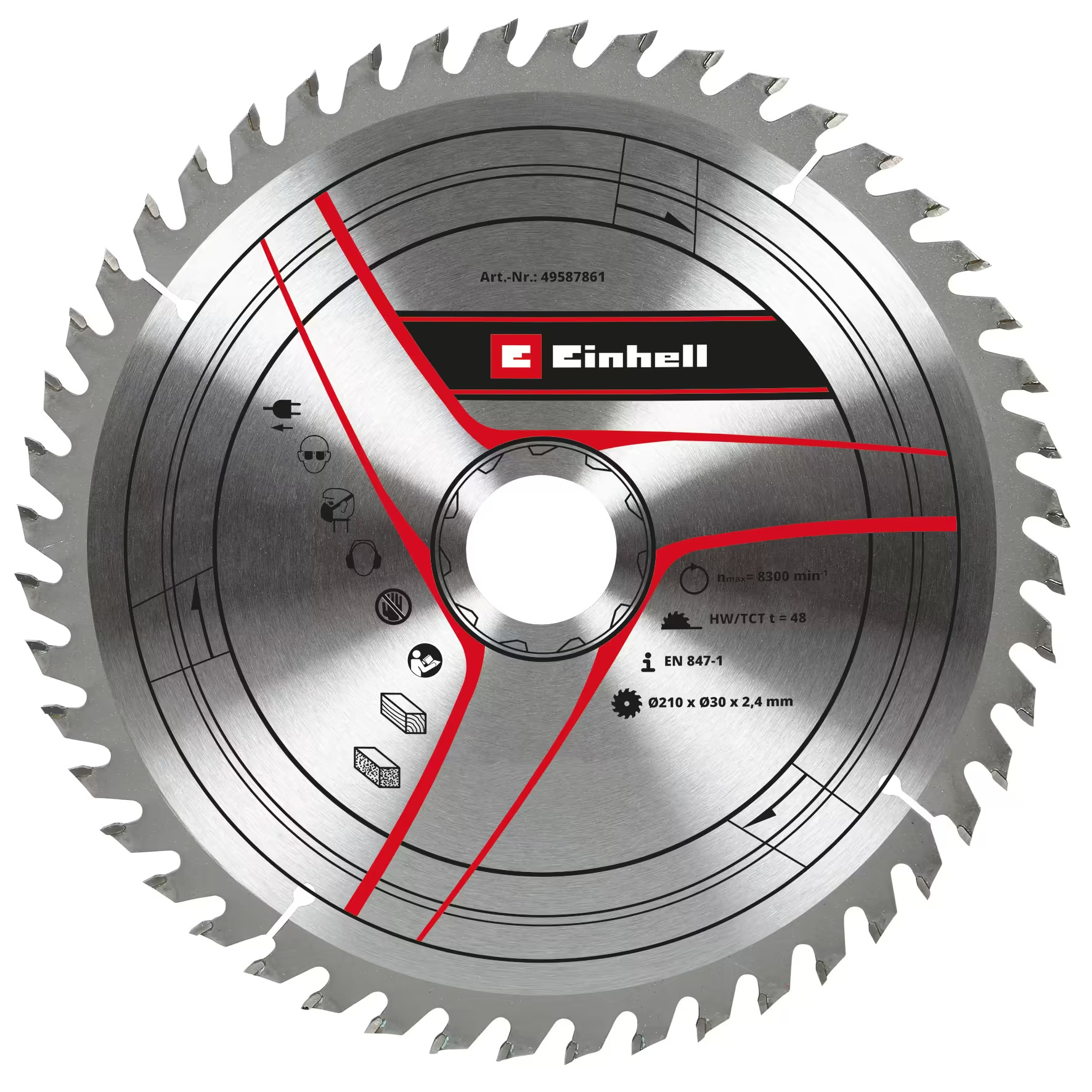 Циркулярный диск Einhell Sbl D 210x30x2,4 T48 (49587861)