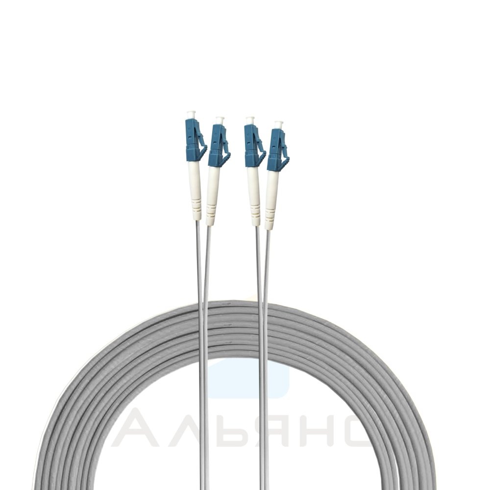 Патчкорд LC/UPC-LC/UPC   2мм MM 62,5/125 OM1 Duplex - 1 м