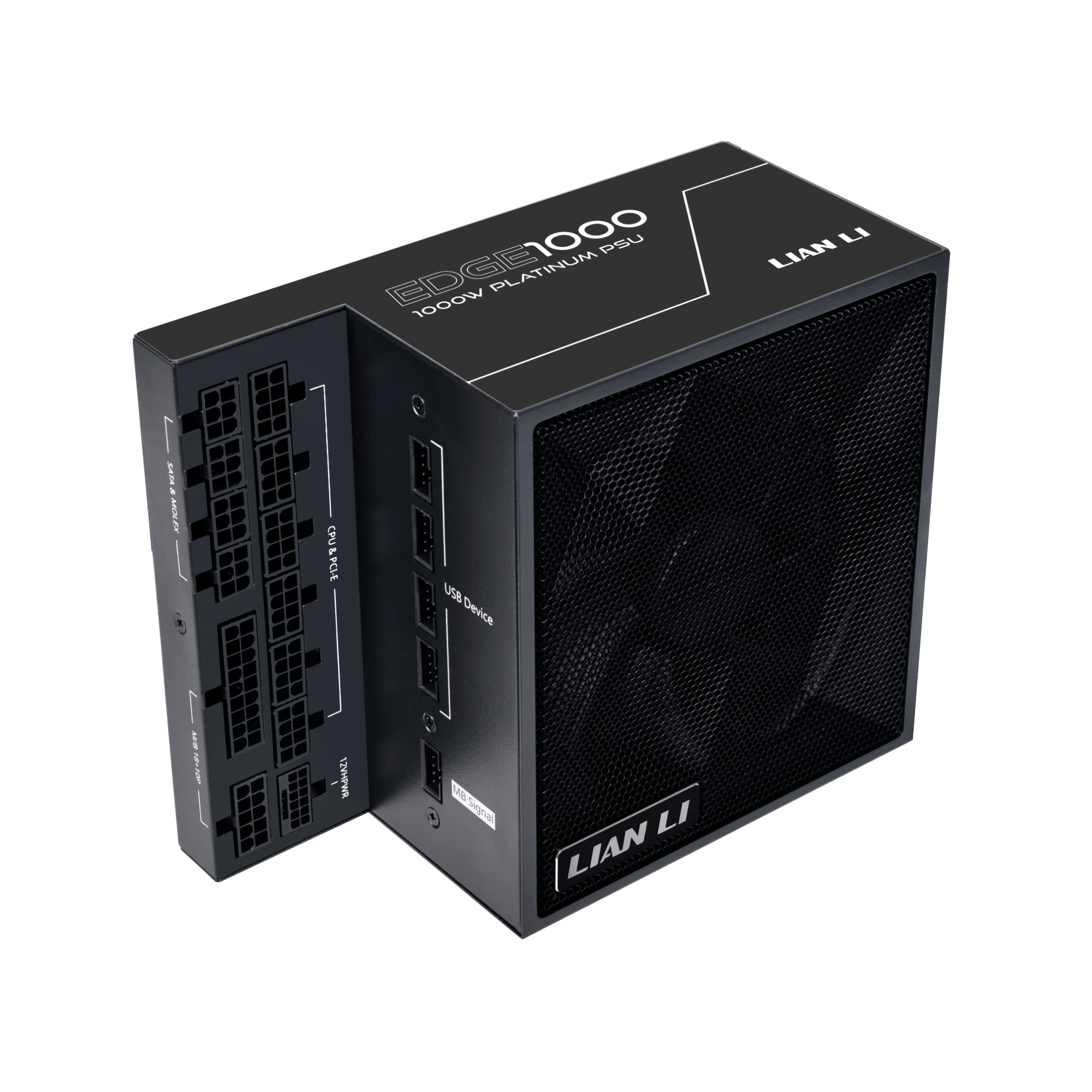 Блок питания Lian Li 1000W, EG1000, Full Modular, 80+ PLATINUM, КПД 92%, Черный, G9P.EG1000.BE00.EU