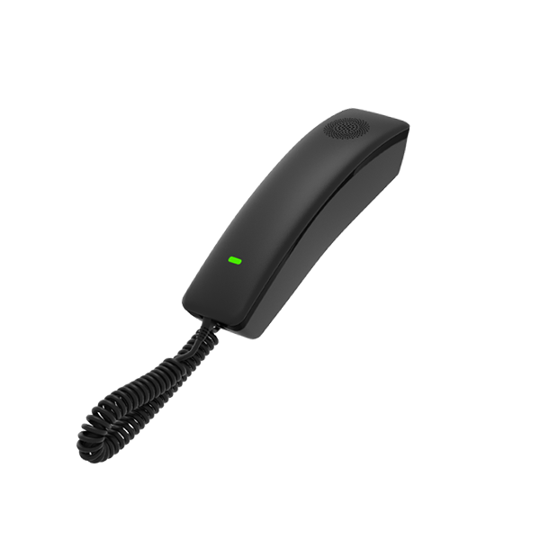 Fanvil H2U - IP-телефон гостиничный, 2 SIP, 1 программируемая кнопка, HD звук, PoE (черный)