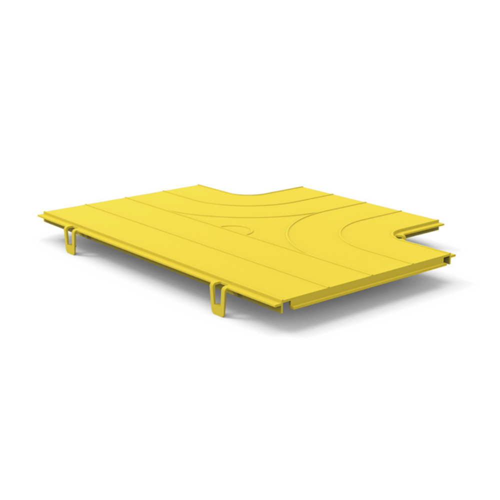 Крышка Т-соединителя вертикальная опт. лотка 120мм