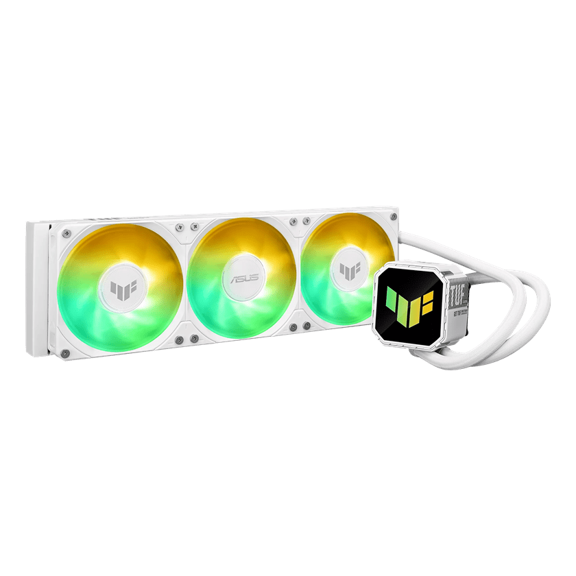 Водяное охлаждение CPU Asus TUF GAMING LC III 360 ARGB WHT 3x120mm Liquid CPU Cooler, PWM, ARGB