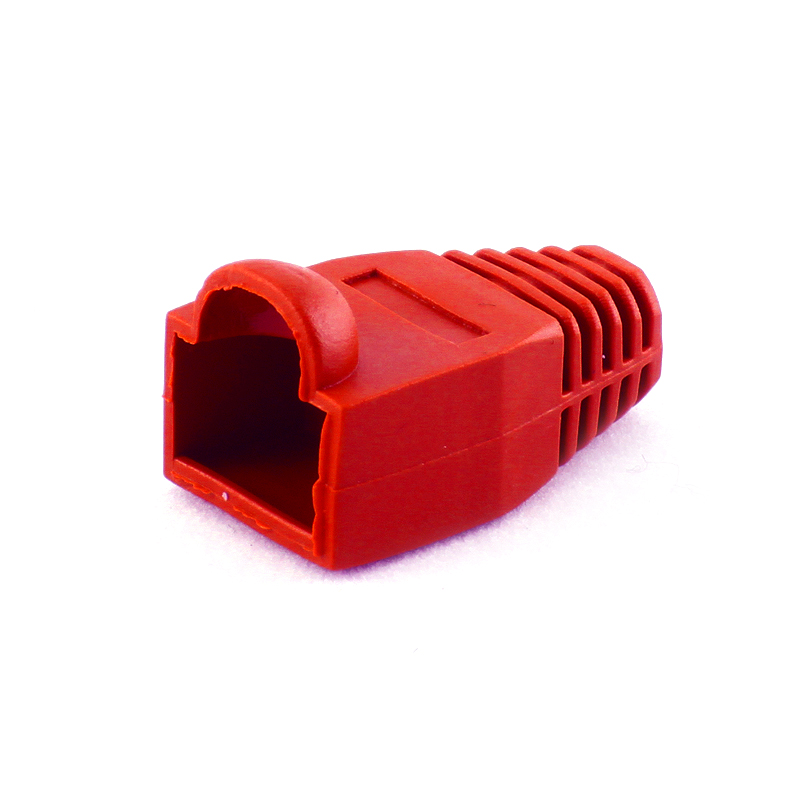 Бут (Колпачок) OK-S902-Red, Cat. 5е Красный
