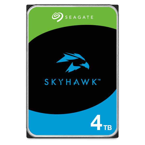 Жесткий диск для видеонаблюдения  4Tb Seagate SkyHawk Surveillance SATA3 3.5" 256Mb ST4000VX016