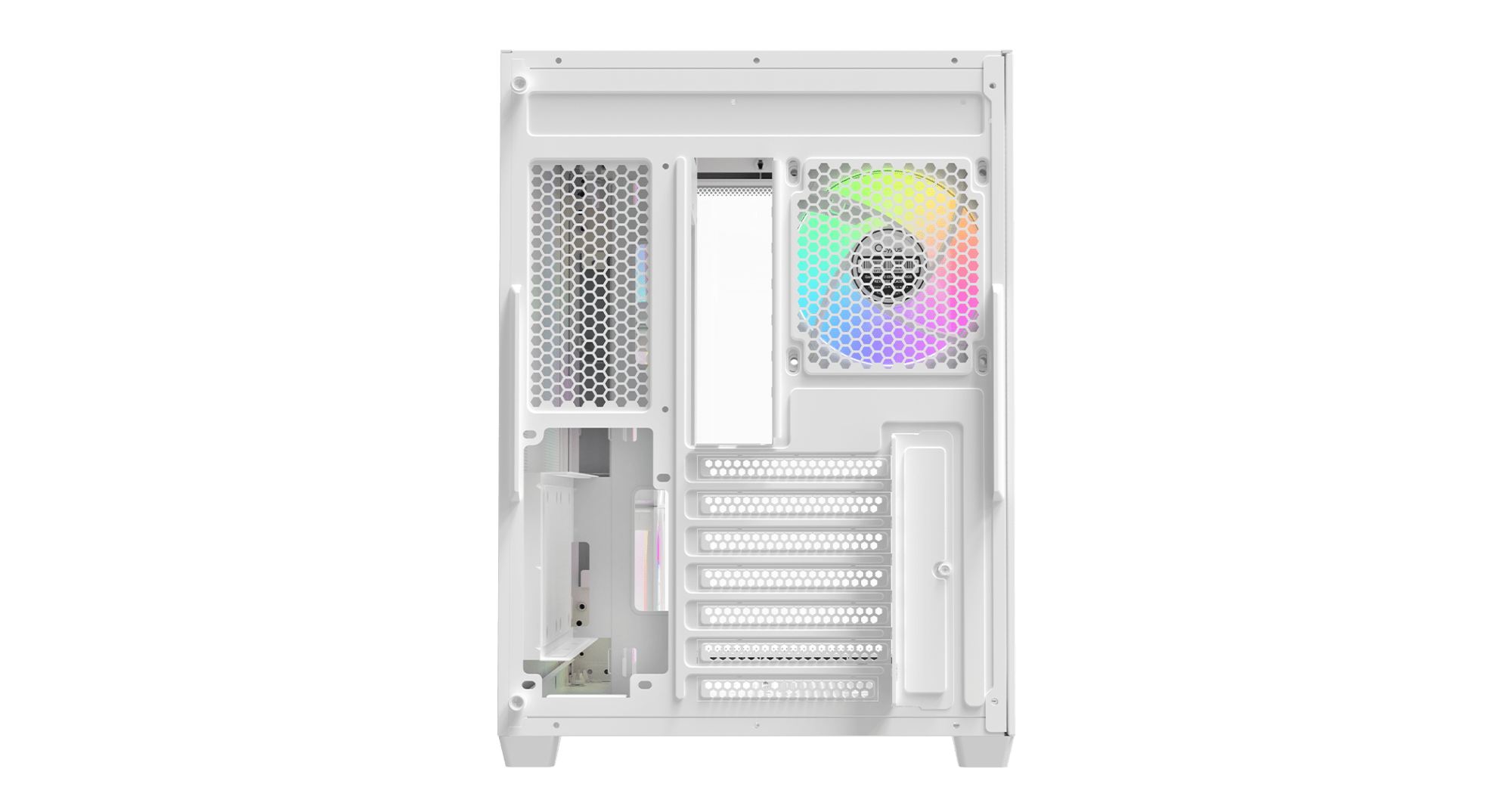 Корпус Ocypus Iota C70 WH Curve ARGB Digital ATX/mATX/mITX 2xUSB Type-C Белый Iota-C70-WHD400CD-GL