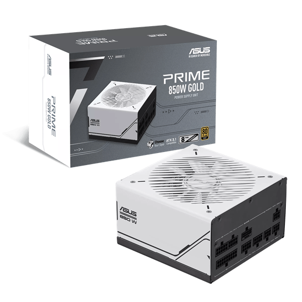 Блок питания ASUS  850W, Prime 850W Gold, Full Modular, ATX, 80+ GOLD, КПД 92%, Fan 135mm, AP-850G