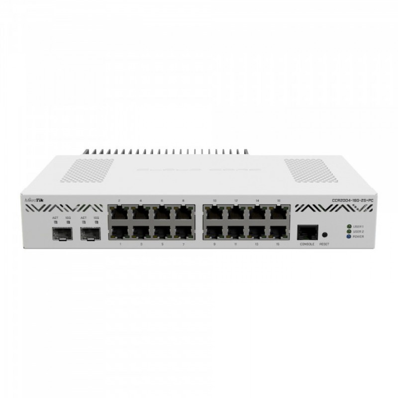 MikroTik Маршрутизатор CCR2004-16G-2S+PC