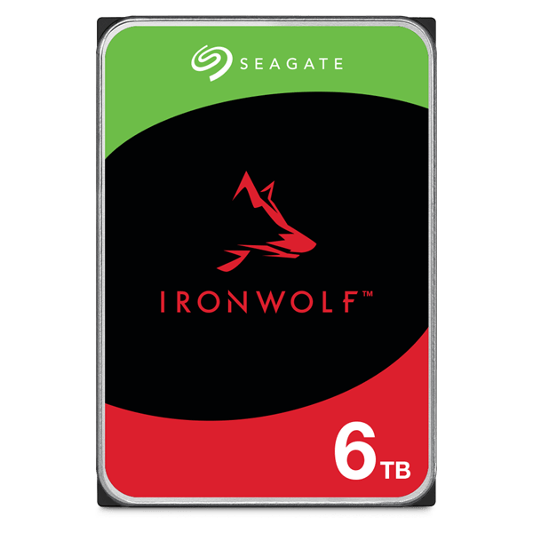 Жесткий диск для NAS систем  6Tb HDD Seagate IronWolf SATA 6Gb/s 5400rpm 3.5" 256Mb ST6000VN006