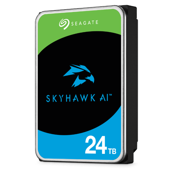 Жесткий диск для видеонаблюдения 24Tb Seagate SkyHawk AI 256Mb 7200rpm SATA3 3.5" ST24000VE002