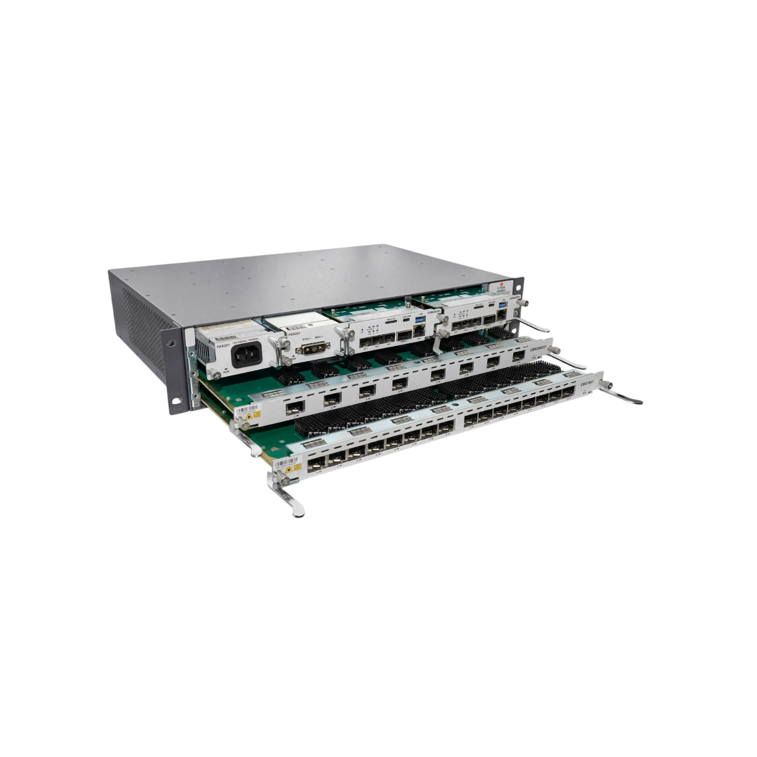 V-SOL V5600X2 — Шасси OLT высокой плотности 2U (До 32 портов GPON/Combo PON, uplink 100G QSFP28 / 10G SFP+, 1700 Gbps backplane)