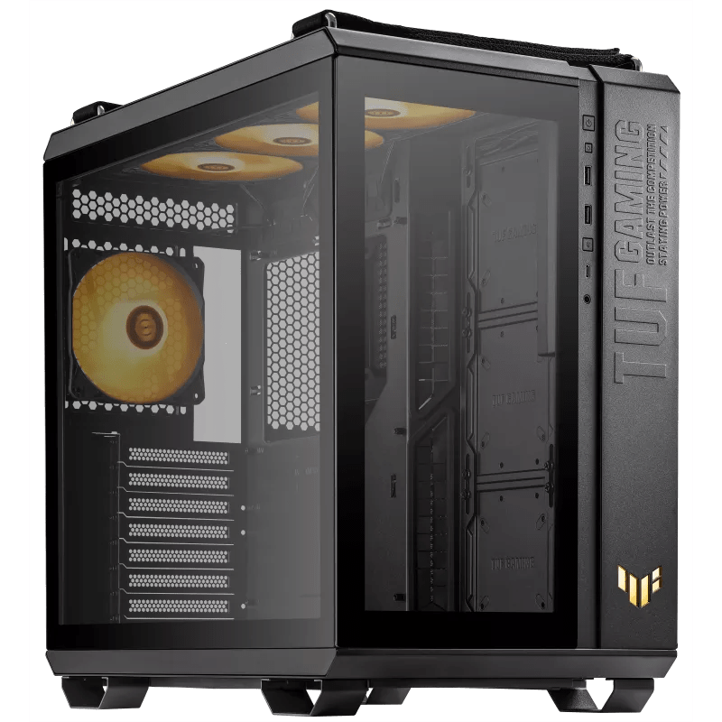 Корпус ASUS TUF Gaming GT502 PLUS TG ARGB BLACK ATX/mATX/mITX GT502 PLUS/BLK/TG//