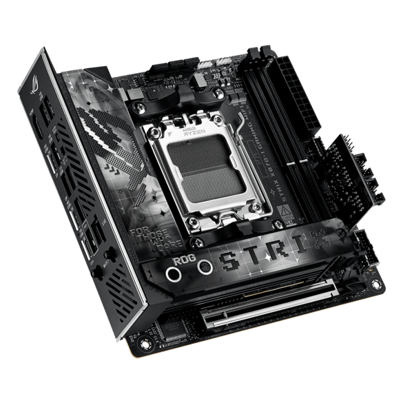 Материнская плата ASUS ROG STRIX X870-I GAMING WIFI AM5 2xDDR5 2xSATA RAID 2xM.2 HDMI WiFi Mini-ITX