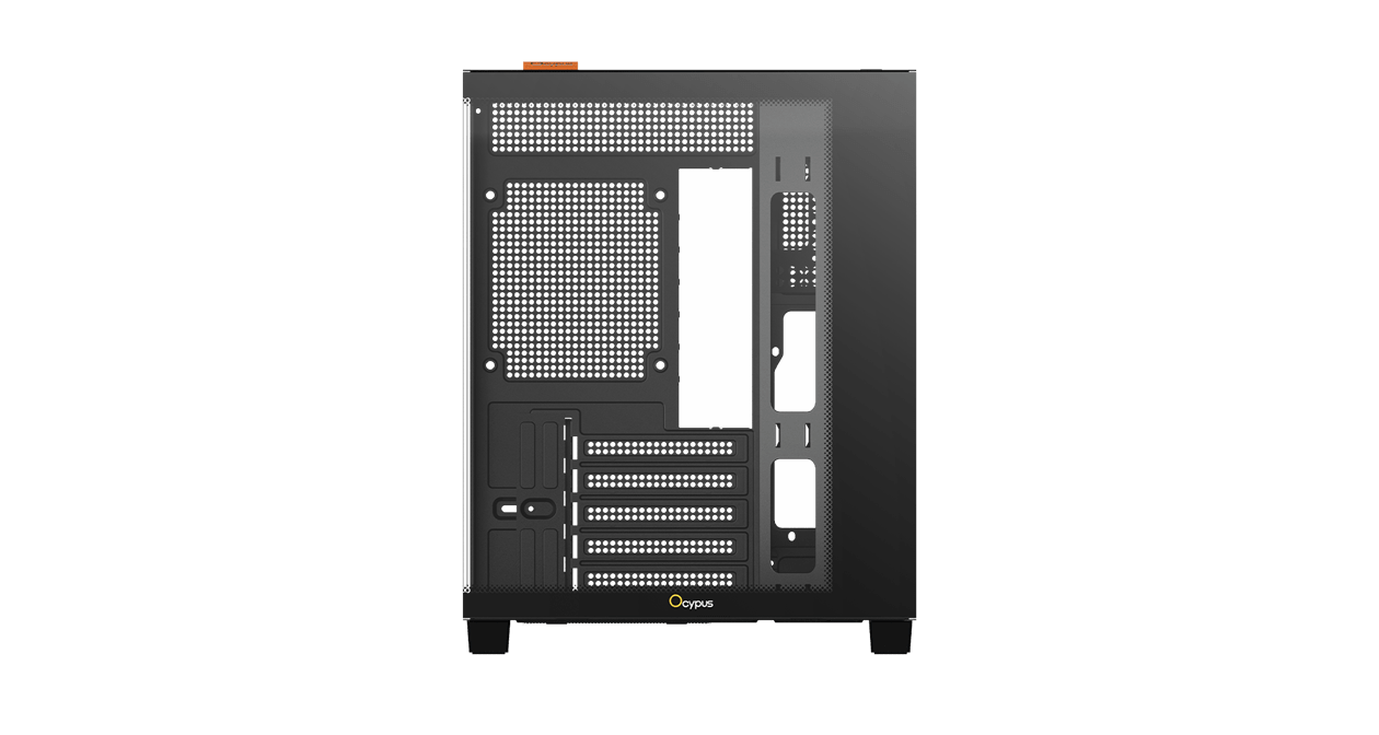 Корпус Ocypus Gamma C54 BK mATX/mini-ITX 2xUSB3.0 1xType-C 1xAudio Черный Gamma-C54-BKD000XX-GL