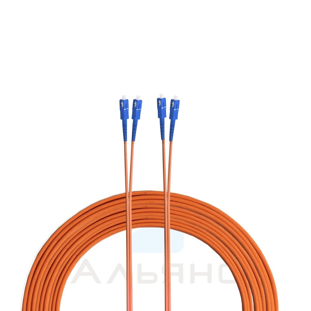 Патчкорд SC/UPC-SC/UPC  2мм MM 50/125 OM2 Duplex - 1 м