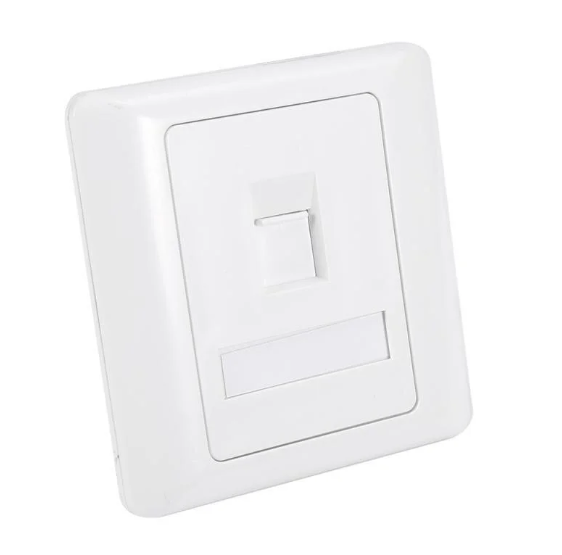 Лицевая панель телекоммуникационная под 1 модуль OK-M-1