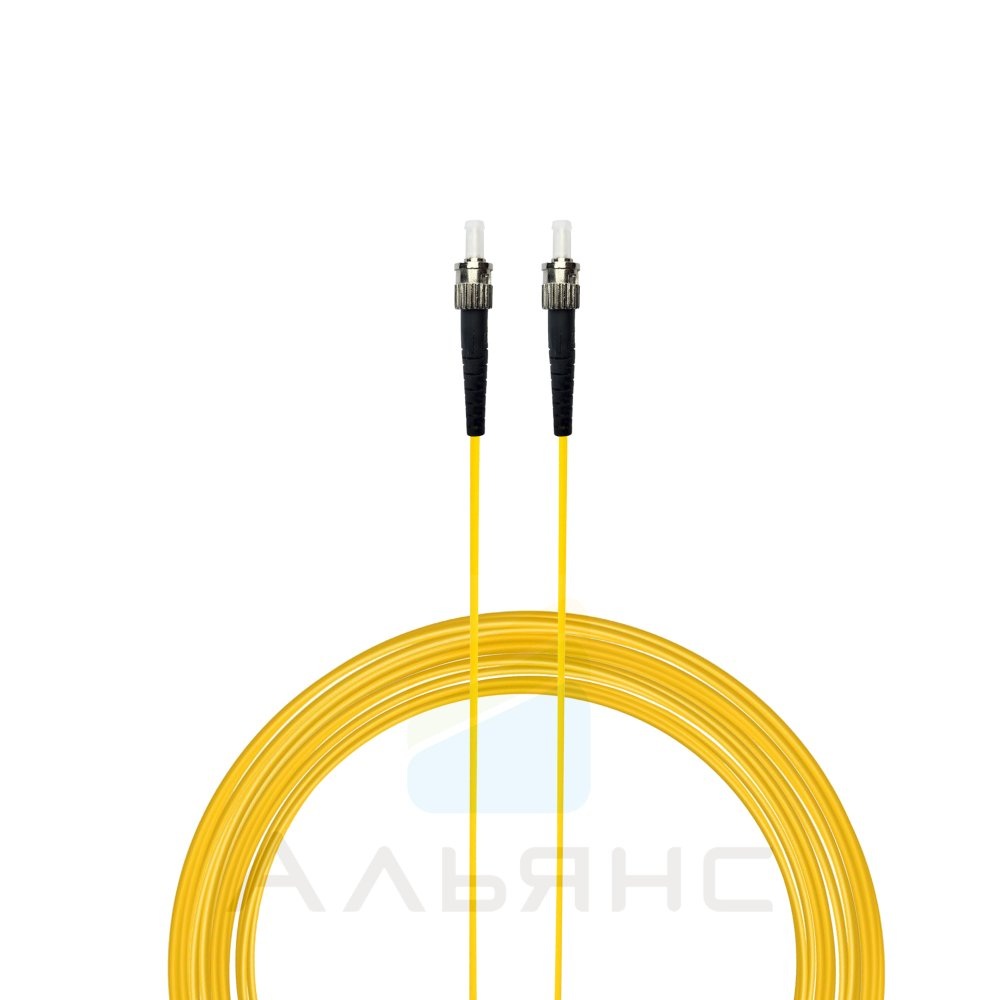 Патчкорд ST/UPC-ST/UPC 2мм SM 9/125 Simplex - 1 м