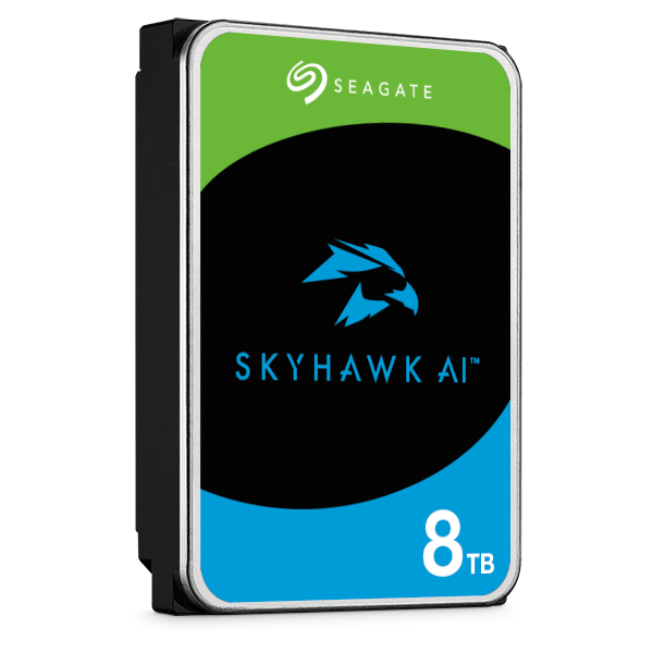 Жесткий диск для видеонаблюдения  8Tb Seagate SkyHawk AI SATA3 3.5" 256Mb ST8000VE001