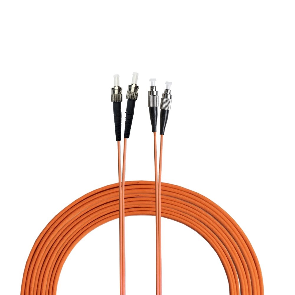 Патчкорд ST/UPC-FC/UPC 2мм MM 50/125 OM2 Duplex - 10 м