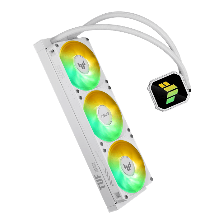 Водяное охлаждение CPU Asus TUF GAMING LC III 360 ARGB WHT 3x120mm Liquid CPU Cooler, PWM, ARGB