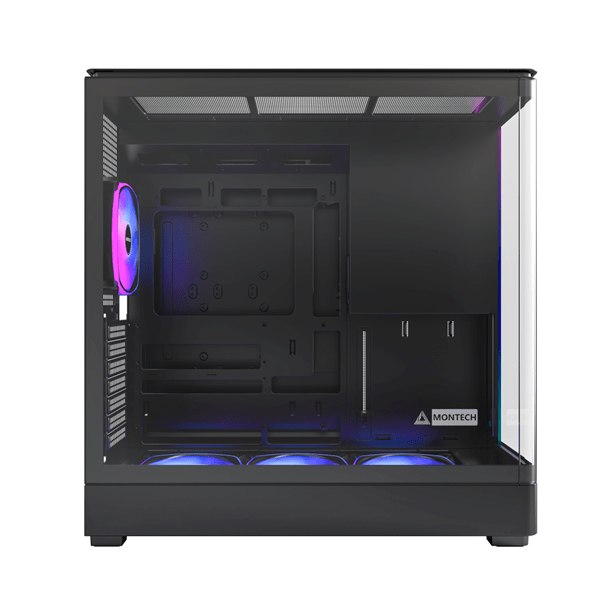 Корпус Montech KING 45 PRO (B) ATX/Micro-ATX/Mini-ITX 2xUSB3.0 1xType-C 1xAudio Черный