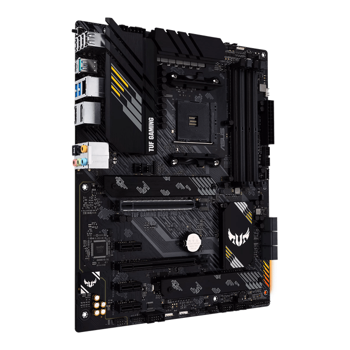 Материнская плата ASUS TUF GAMING B550-PRO AM4 4xDDR4 6xSATA3 2xM.2 RAID HDMI DP ATX